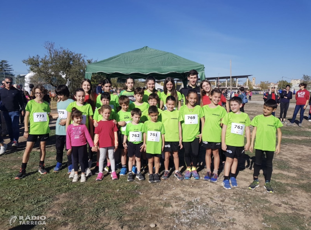 Resultats CEACA Tàrrega en el cros Ciutat de Tàrrega