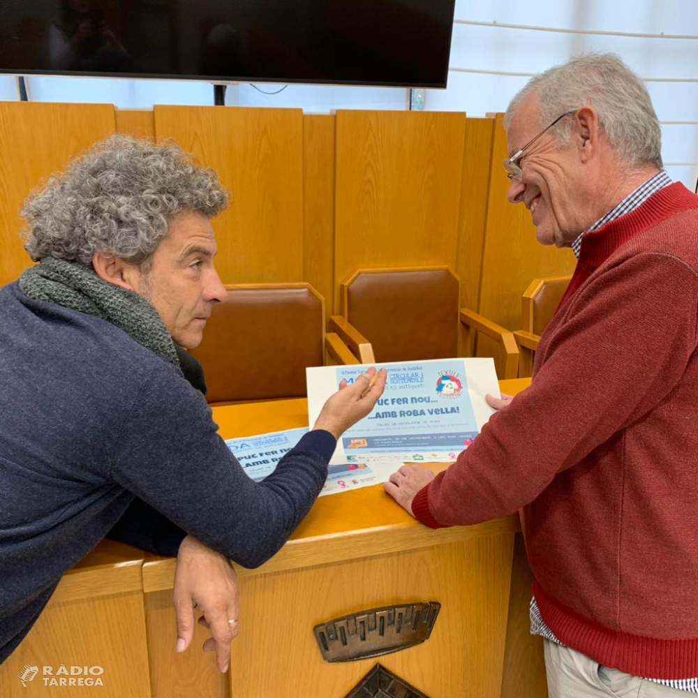 Tallers de reciclatge tèxtil 'Què puc fer nou amb roba vella'