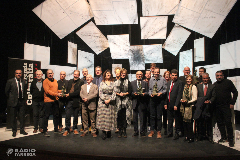 Els Premis Culturàlia de Tàrrega distingeixen el talent creatiu de les terres de Lleida