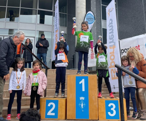 Els atletes del CEACA Tàrrega ha participat al cros de Tremp