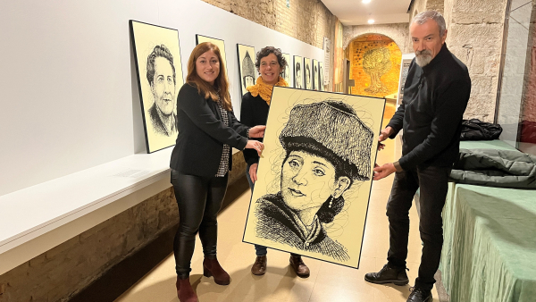 L’exposició ‘Dones que porten el nom de Lleida’ inicia a Maldà la itinerància pels municipis