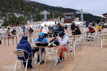 El Pirineu de Lleida tanca el pont de la Puríssima amb una ocupació mitjana del 60% i la neu com a principal atractiu