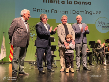 El dansaire i activista cultural targarí Ton Farran rep la Medalla al Mèrit de la Dansa als Premis Capital de la Sardana