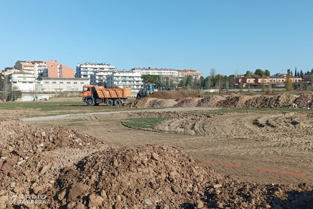 L’Ajuntament de Tàrrega inicia la construcció de l’àrea per practicar atletisme, el projecte més votat als pressupostos participatius