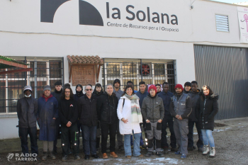 Els alumnes del nou programa d’FPO Dual del Centre La Solana de Tàrrega iniciaran les pràctiques a l’empresa el proper 10 de febrer