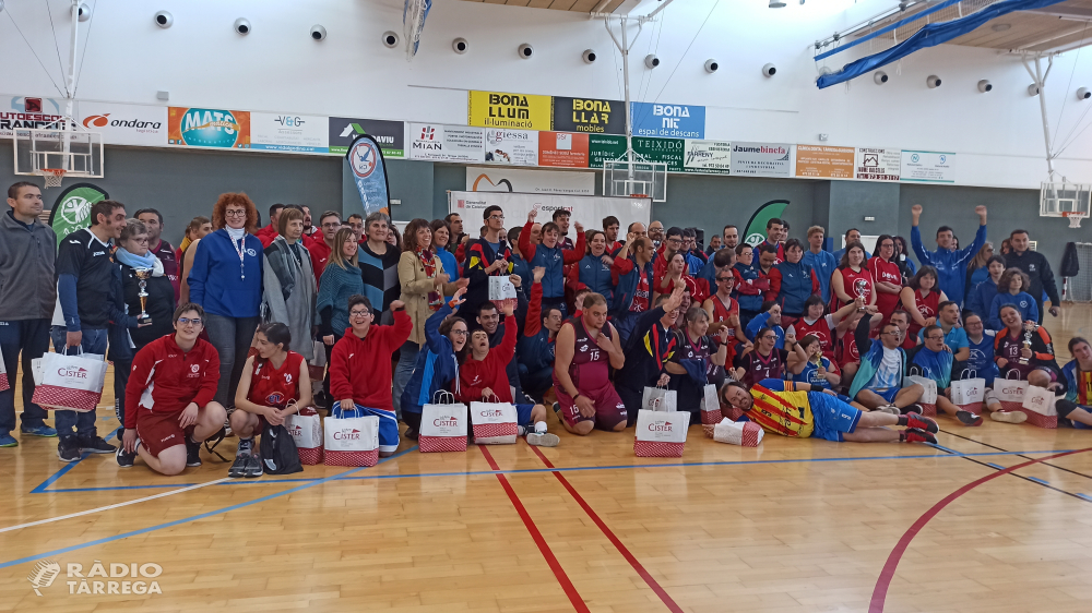 105 esportistes amb d'altres capacitats participen al 31è Campionat Territorial de Bàsquet a Tàrrega