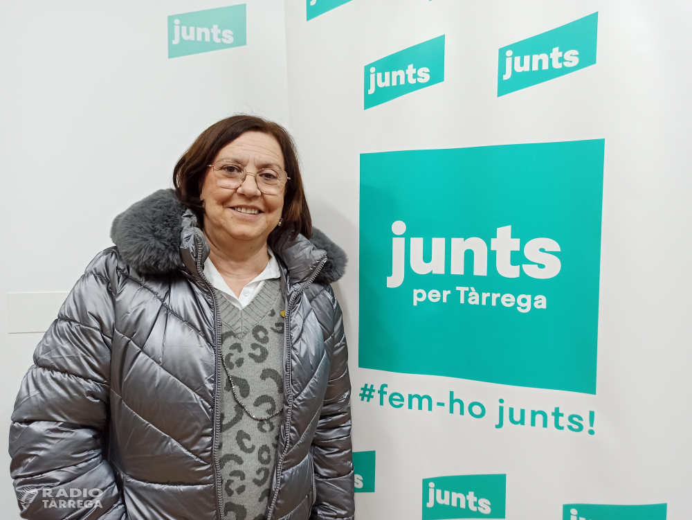 Rosa M. Perelló, escollida cap de llista de Junts per Tàrrega per unanimitat