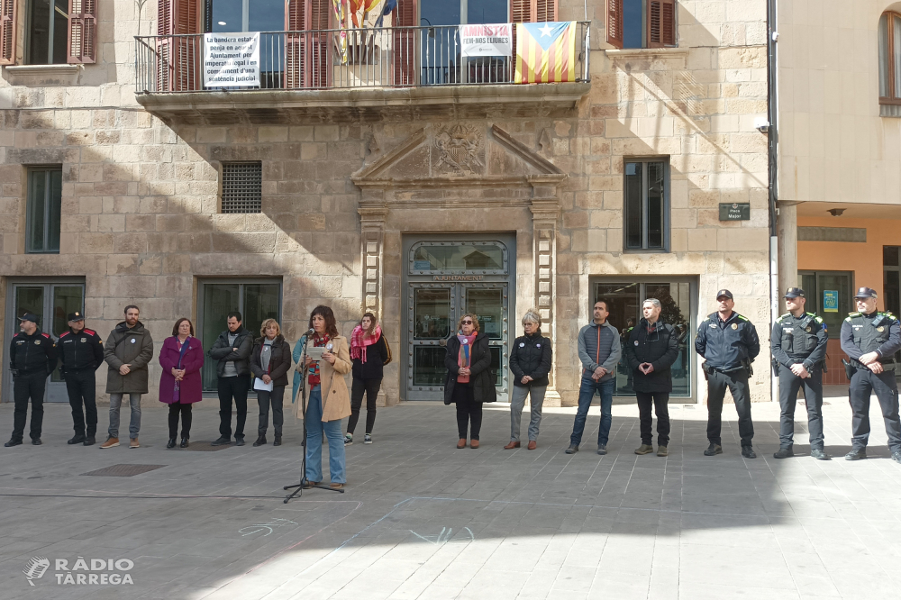 Tàrrega reivindica canvis estructurals en la societat perquè sigui plenament igualitària en motiu del 8-M