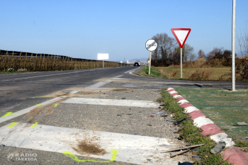 Territori analitzarà la viabilitat de transformar la C-53 entre Balaguer i Tàrrega en una carretera 2+1