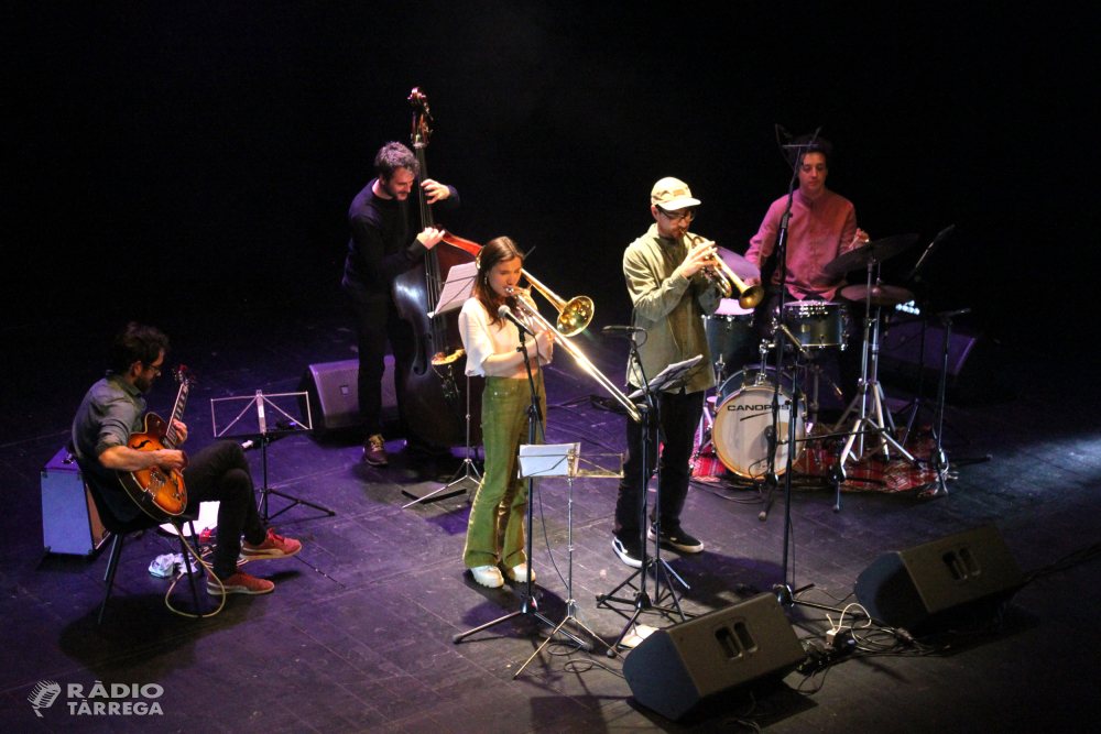 Èxit del concert de jazz amb Rita Payés al Teatre Ateneu de Tàrrega