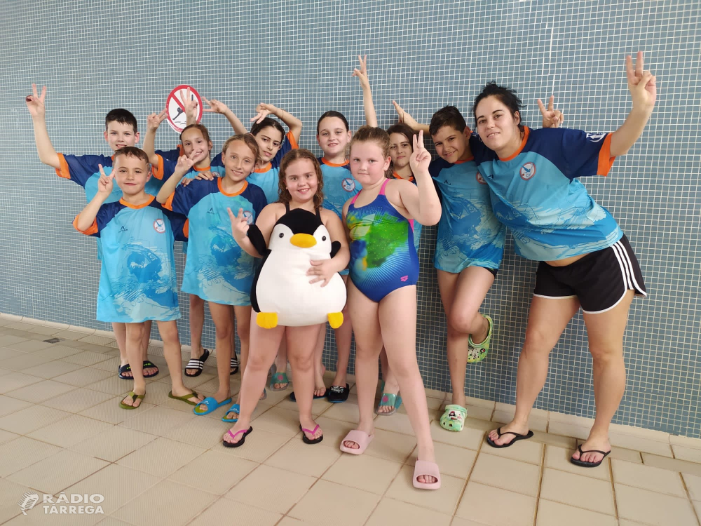 Els nedadors prebenjamins i benjamins del CN Tàrrega es traslladen a Cervera per disputar les respectives lligues