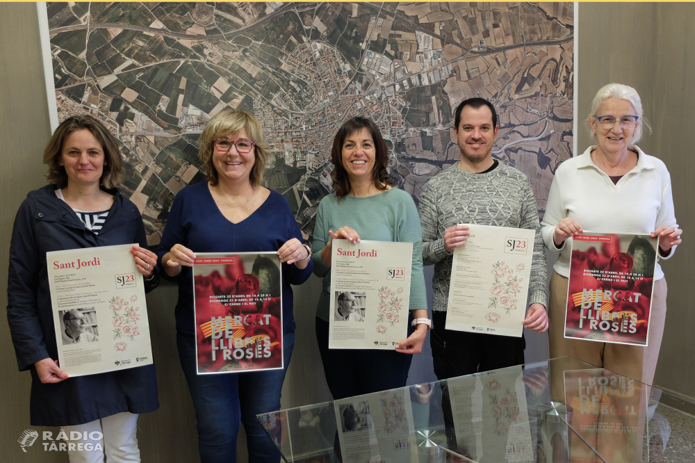 Tàrrega dedicarà el cicle literari de Sant Jordi al poeta guissonenc Jordi Pàmias