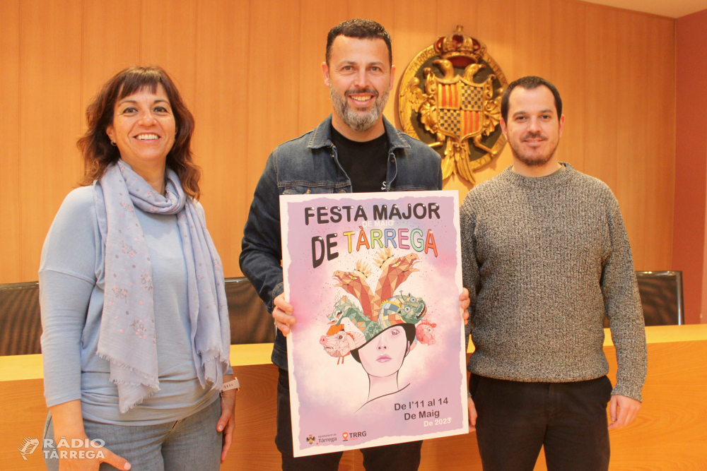 Un disseny de Josep Manel Leiva il·lustrarà el cartell de la Festa Major 2023 de Tàrrega