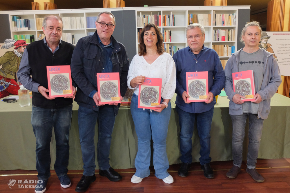 Tàrrega presenta el volum 37 de la revista URTX, que inclou treballs sobre els visigots i els bandolers a l’Urgell