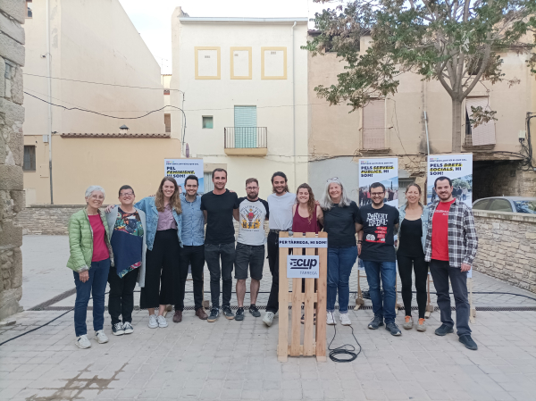 Laia Recasens: “La CUP venim a garantir que a Tàrrega es governi des de l’esquerra real”