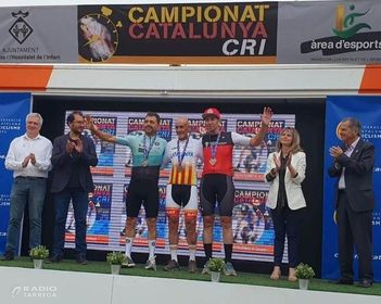 El ciclista targarí Manel Seco es proclama campió de Catalunya contrarellotge en la categoria Màster 50