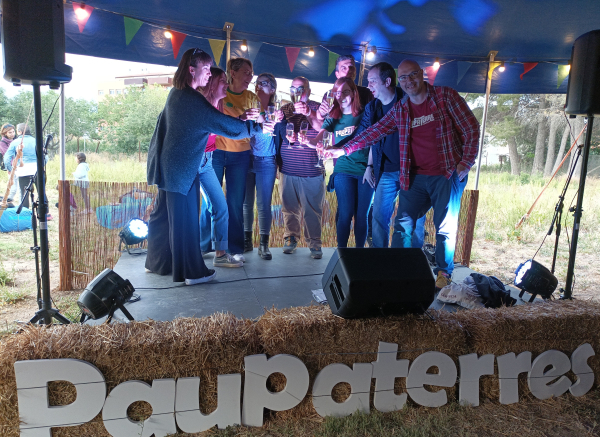 El Festival Paupaterres celebra els 25 anys amb una emotiva festa