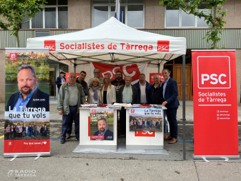 El candidat del PSC a l'alcaldia de Tàrrega Silveri Caro valora la campanya i espera una alta participació a les municipals de diumenge