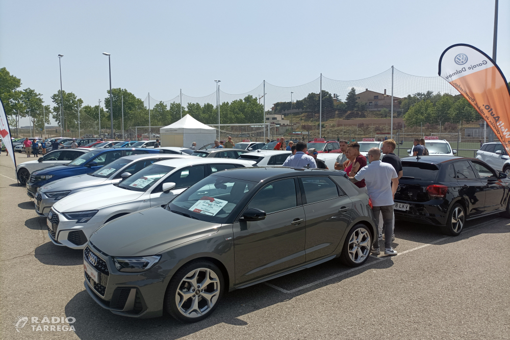 Bon balanç de vendes i públic al 10è Mercat del Vehicle d’Ocasió de Tàrrega