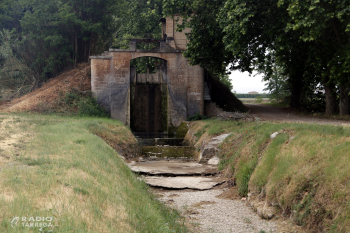 La CHE dona el vistiplau a un reg de supervivència al canal d'Urgell i al Segarra Garrigues per al mes de juny