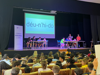 Concurs d'ortografia entre els alumnes de 1e d'ESO de l'institut Manuel de Pedrolo de Tàrrega i La Segarra de Cervera