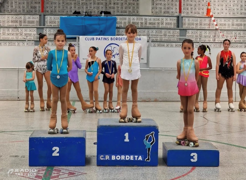 Bons resultats del Club Patinatge Artístic de Tàrrega a l'Open Lleida Promoció