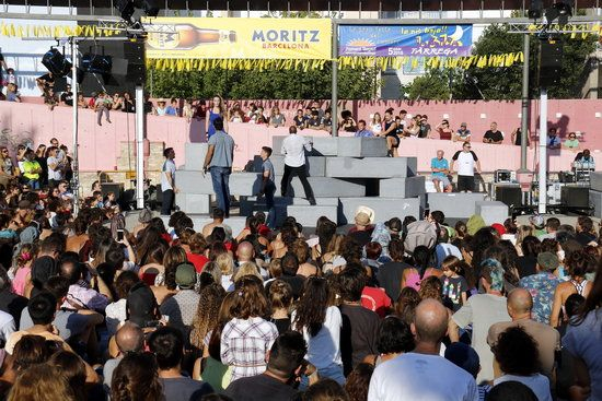 L'espectacle britànic 'BLOCK' atansa la dansa i el circ als espectadors de FiraTàrrega