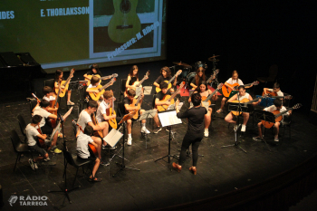 L’Escola Municipal de Música de Tàrrega clou el curs amb dos lluïts concerts al Teatre Ateneu