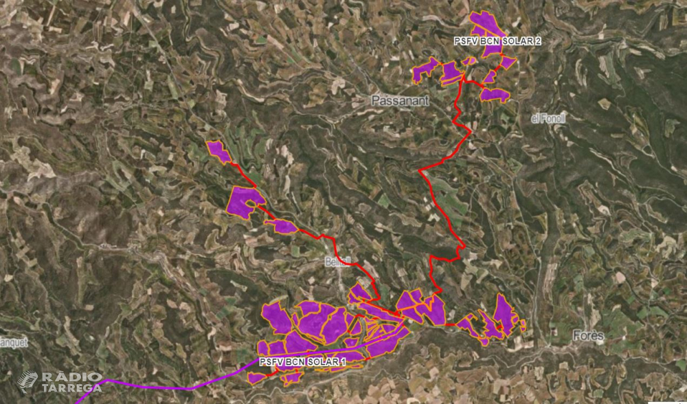 Més de 160 particulars i entitats presenten al·legacions contra la central fotovoltaica més gran projectada a Catalunya
