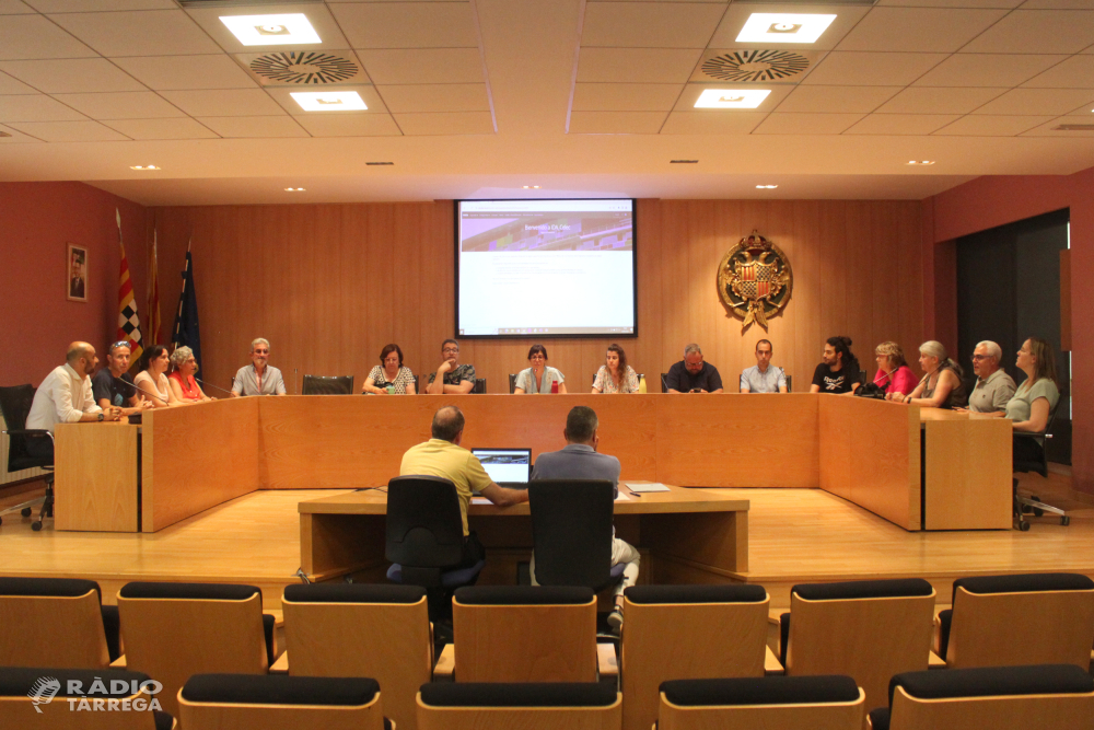 El Ple de l'Ajuntament de Tàrrega designa per sorteig els membres que integraran les meses de les Eleccions Generals del proper 23 de juliol