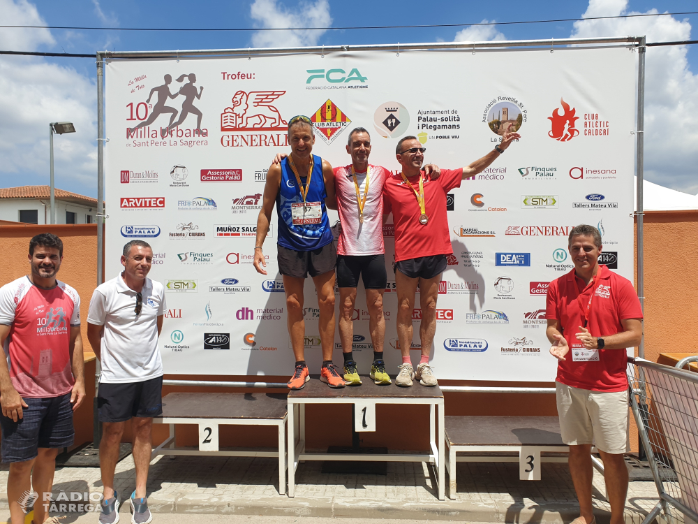 L’atleta Targarí  Josep Ramon Sanahuja aconsegueix el subcampionat de Catalunya de Milla en ruta