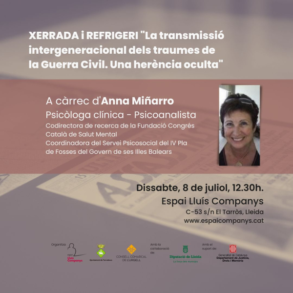 L’Espai Companys del Tarròs fa memòria de l’inici de la Guerra Civil, un trauma encara present