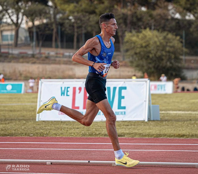 L’atleta targarí Xavi Badia, campió de Catalunya en 5.000 metres llisos