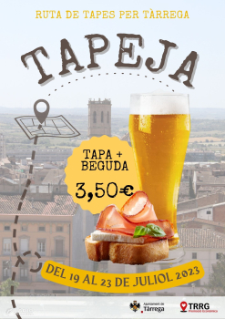 Tàrrega celebra la cinquena edició de la Ruta de Tapes del 19 al 23 de juliol amb la participació d’una vintena d’establiments
