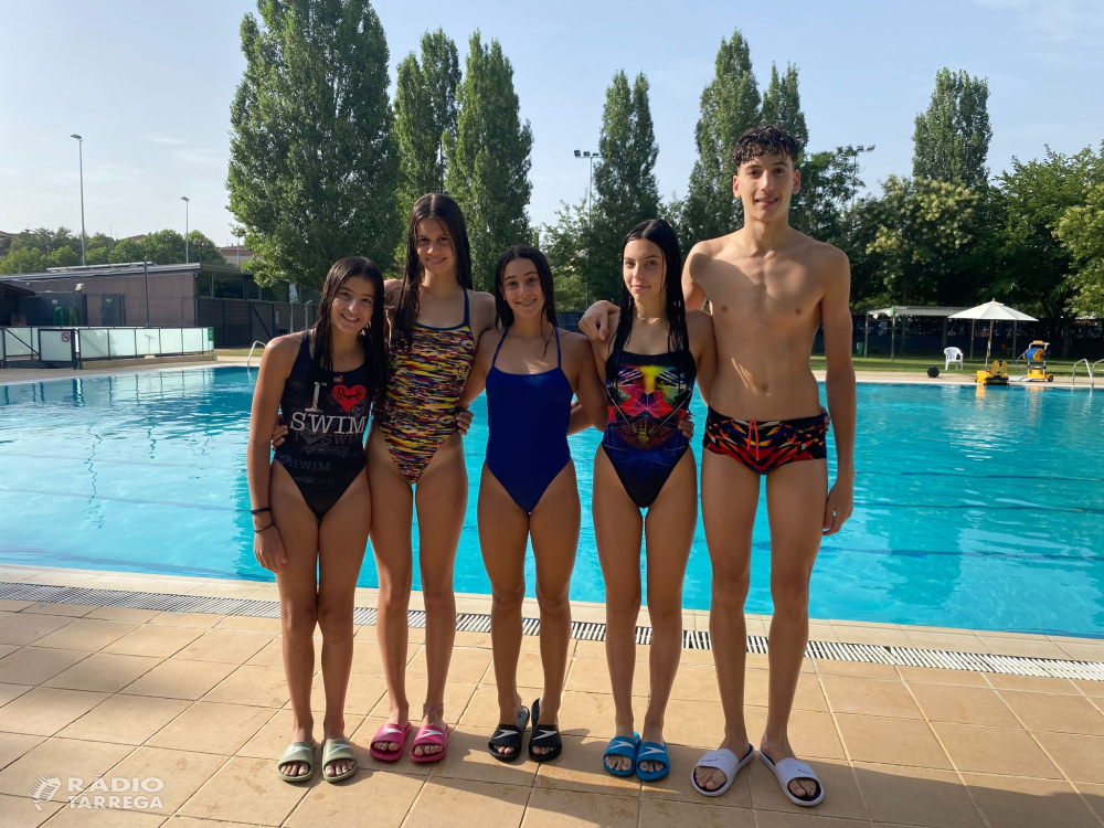 2 plates i 1 bronze al campionat d'Espanya Infantil d'estiu pel CN Tàrrega