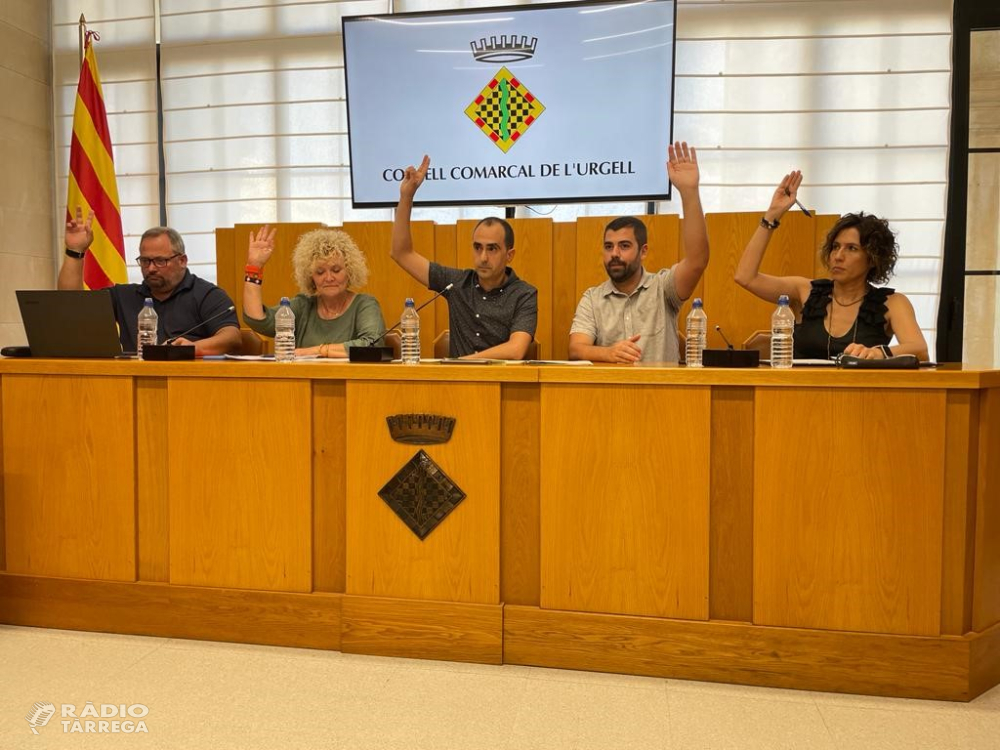 El Consell Comarcal de l'Urgell aprova el seu nou cartipàs