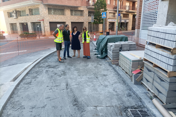 En marxa a Tàrrega les obres per millorar la seguretat viària al tram urbà de la C-14