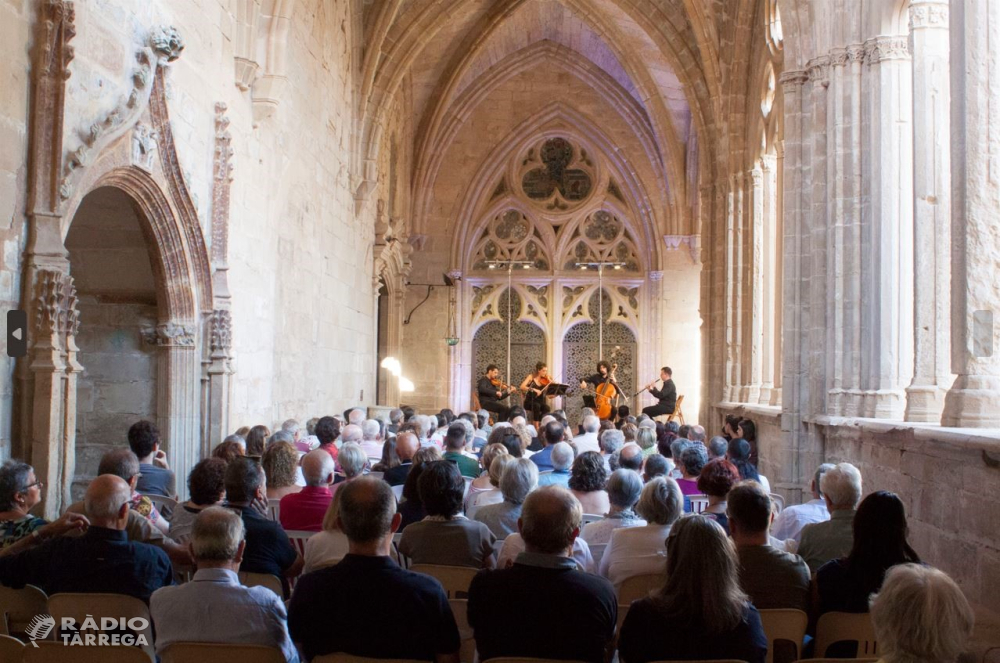 El Reial Monestir de Santa Maria de Vallbona acull l’inici de la vuitena edició del cicle de música ‘La Pedra Parla’ amb l’estrena d’una peça de la compositora Helena Cánovas