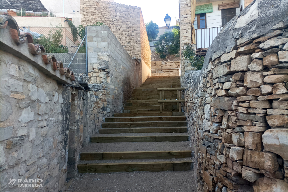 L’EMD El Talladell duu a terme diferents obres de millora urbana al poble