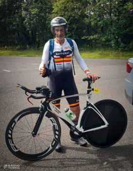 El ciclista targarí Manel Seco participa als mundials de Glasgow 2023