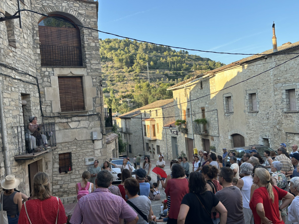 Vallfogona de Riucorb celebra un Bla Bla 'Any Rector' de gran volada