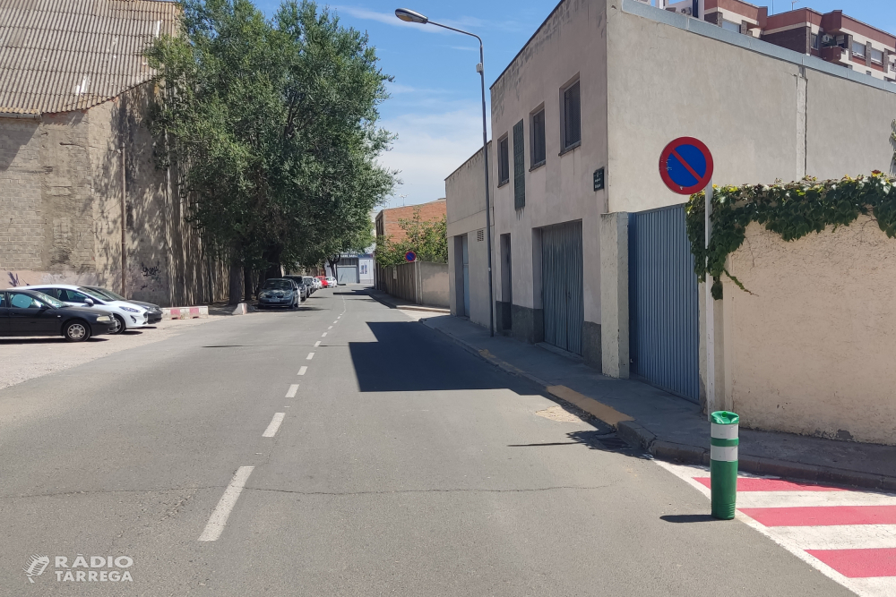 L’Ajuntament de Tàrrega millorarà la mobilitat dels vianants a l’avinguda de Balaguer ampliant la vorera sud