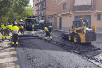 L'Ajuntament de Tàrrega du a terme una nova fase de renovació de paviments en carrers