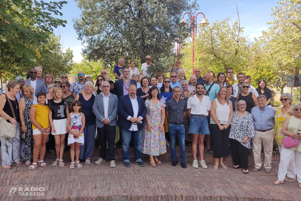 Tàrrega reivindica l’ús de la llengua catalana en l'acte institucional de la Diada, celebrat a la plaça de Rafael Casanova