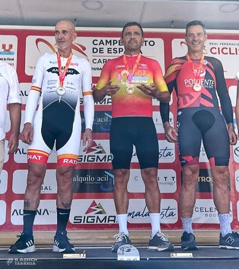 El ciclista targarí Manel Seco, Subcampió d'Espanya en la contrarellotge