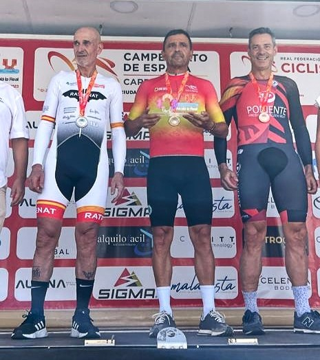 El ciclista targarí Manel Seco, Subcampió d'Espanya en la contrarellotge