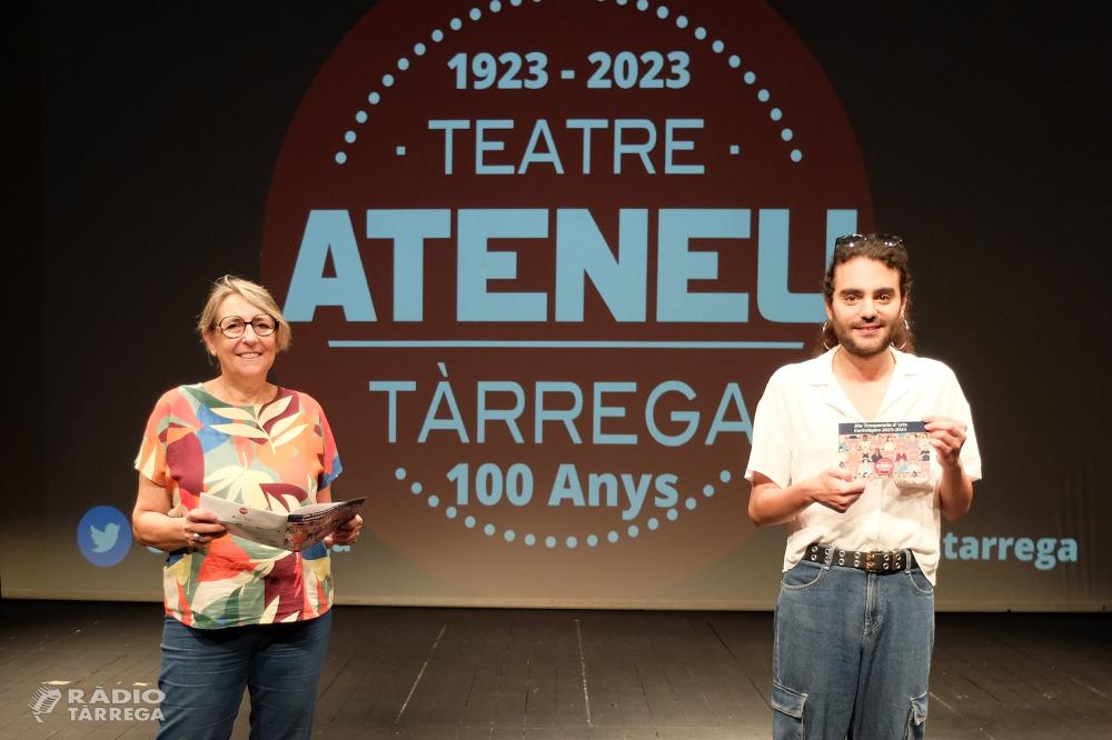 La Regidoria de Cultura de Tàrrega programa 10 espectacles en el marc de la 29a Temporada d’Arts Escèniques, que aixecarà el teló el proper 23 de setembre