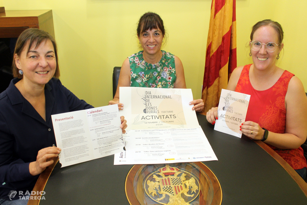 L’Ajuntament de Tàrrega reivindica els coneixements ancestrals transmesos de generació en generació en motiu del Dia de les Dones Rurals