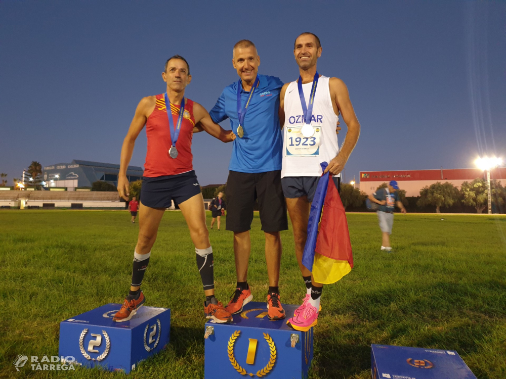 L'atleta targarí Josep Ramon Sanahuja TRI-campió d'Europa al Campionat de Policies & Bombers