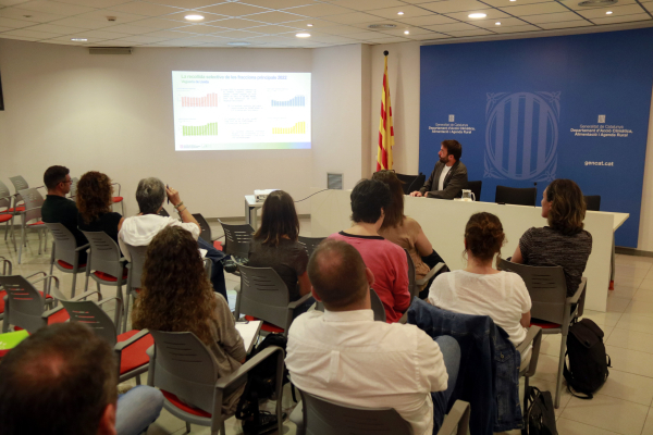 El reciclatge a Ponent segueix estancat al voltant del 43% el 2022, per sota de la mitjana catalana